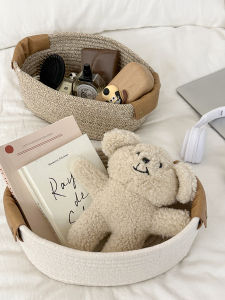 ถังเก็บของคลุมโต๊ะทำงานแบบเข้าชุด ถุงเก็บของสำหรับขนม เล่นการ์ตูน เครื่องใช้ต่างๆ ถุงเก็บของสำหรับหอพักนักเรียน บ้านพักอาศัย