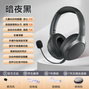 Deli Childrens Bluetooth Headset for Reading And Memorization Wireless Over-Ear Student Earbuds with Mic Universal Compatibility