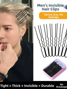 Mens Styling U Pins Hair Clasp