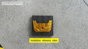 SEMSPEED Motorcycle CNC Front Seat Cushion Cover Pad For Yamaha NMAX 155 150 125 V2 V3 2020-2026