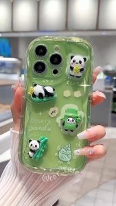 Ốp điện thoại silicon mềm chống sốc hình gấu trúc và gấu phô mai cho 7p/x/xsm/11promax/12promax/13promax/14promax