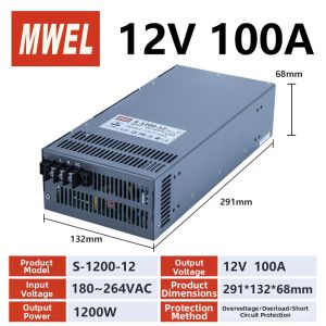 MWEL | High Power AGV Robot Specific PFC Switching Power Supply