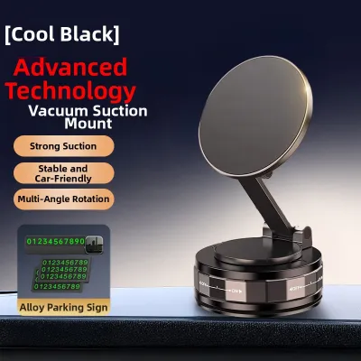 Drip Glue Vacuum Suction Magnetic Car Phone Mount