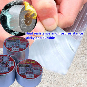 Waterproof Water Leaking Sealing Tape High Temperature White Butyl Tape Aluminium Foil Cover