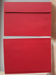 ปิดด้านหลังแบบเปิด หนา 150 กรัม สีแดง อเมริกัน ขนาด A4 กระดาษสีแดง กระดาษทราย กระดาษพิมพ์ กระดาษทอ กระดาษทอแบบพิมพ์