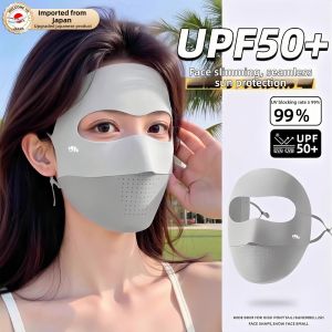 UV Protection Breathable Cool Silk Mask