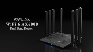 WAVLINK AX6000 Wi-Fi 6 Router Dual Band Gaming Router with 2.5Gbps WAN 4 x 1000Mbps LAN Supports EverythingMesh/Router/AP/Reapter Mode for Home WiFi OpenVPN & WireGuard Parental Control QoS