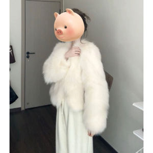 CHANGTONG | Stylish Petite Faux Fur Coat