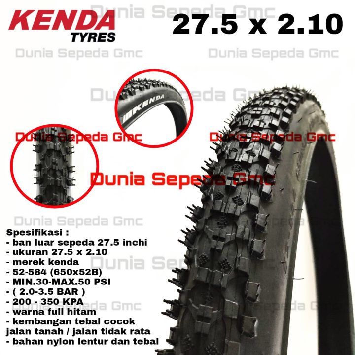 ban luar x 10 210 27 kenda small block sepeda mtb