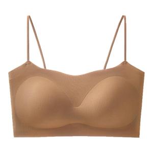 Miiow | Invisible Thin Strap Womens Bra Underwear Cat Person Special Vest Style Gathered Soft Comfortable Fashion Trend Summer 2025