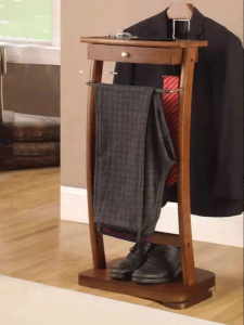 Regent Home | Suitable For Suits Floor Standing Clothes Hanger With Drawer Office Use Movable
