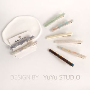 Phụ Kiện Tóc Kẹp Bên Dài Thanh Lịch Dành Cho Nữ Sau Khi Kẹp Não Nhật Bản Và Phong Cách Hàn Quốc Thời Trang Sành Điệu Kẹp Tóc Bên Hông