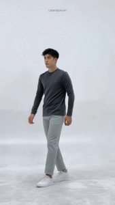 Áo giữ nhiệt nam Urban chất nỉ mềm mịn dày dặn áo nỉ Sweatshirt tốt co giãn nhẹ mặc thoải mái NO.2214