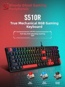 A4TECH | E-Sports Wired Lightweight Mechanical Keyboard