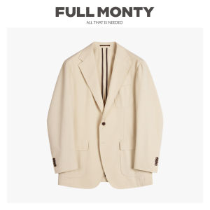 Lightweight Pure Cotton Unstructured Suit Jacket