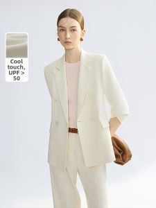 LANCY FROM 25 | Business Casual Six-Sleeve Blazer