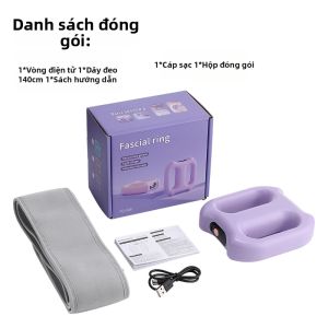 HailiCare | Vòng Massage Fascia Điện Có Thể Sạc Lại Với Chức Năng Rung Máy Massage Toàn Thân Di Động Giúp Thư Giãn Mô Sâu Cho Lưng Chân Tay.