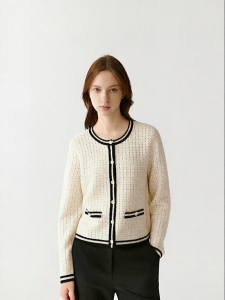 ICICLE | Fine Wool Knitted Cardigan