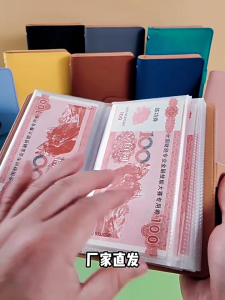 LVYIMAO 【จัดส่ง 2-3 วัน】 🔥 100 รูปภาพ หนังล็อครหัสผ่าน หนังสือประหยัดเงินสด หนังสือประหยัดเงินสด หนังสือโน้ตบุคคล หนังสือประหยัดนักเรียนหลายสี