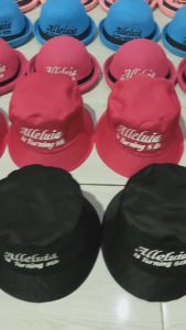 Topi BORDIR NAMA Anak Topi Caplin