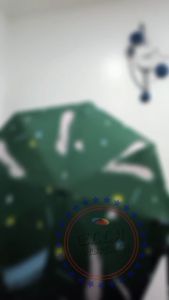 (ELLA SHOP) 3 fold Automatic Coated Printed NEW (PAINT) Design sun protection High Quality Umbrella