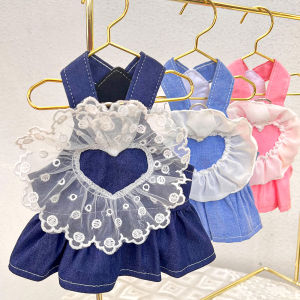 Pet Clothes Summer Thin Lace Teddy Bichon Corgi Pomeranian Schnauzer Shiba Inu Cat and Dog Skirt