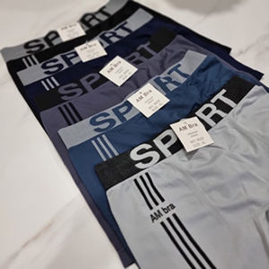 AmBra Sport กางเกงชั้นในชายไซส์ใหญ่ หุ่นหมี Boxer ชั้นในขายาว Size XL