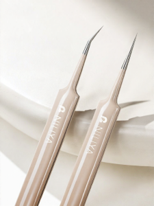 NILIYA | Professional Grade Blackhead & Pimple Tweezers for Beauty Salon