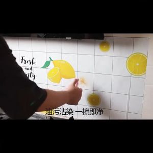 Wall Stiker Dapur Motif Mosaik Anti Minyak 45x70cm Wall Sticker