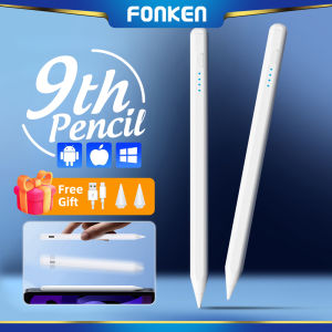 FONKEN Bút Cảm Ứng Chủ Động Thứ 9 Thông Dụng Bút Điện Dung Từ Tính Bút Viết Tay Màn Hình Cảm Ứng Cho Máy Tính Bảng Android I-pad