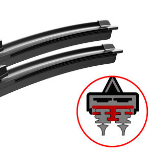 Car Windshield Wipers Suitable For Dodge Ram 1500 2500 3500 2002-2024 Car Wiper Blades 2003 2005 2008 2010 2015 2017 2020 2022