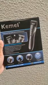 Alat Cukur Kemei KM-1407 4in1 Shaver Rambut Jenggot Kumis Clipper