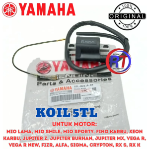 KOIL/COIL YAMAHA KODE 5TL ORIGINAL UNTUK MOTOR MIO LAMA MIO SMILE MIO SPORTY FINO KARBU RX S DLL...