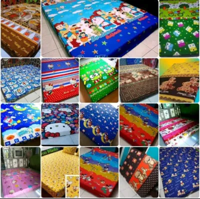 KASUR BUSA MUAT DUA ORANG | Ketebalan 10cm Anti Kemepes Ukuran P180xL120xT10cm