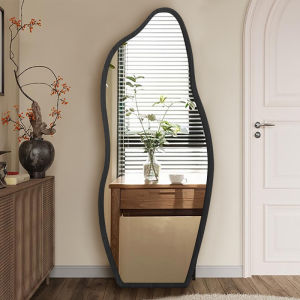 Designer Irregular Shape Full Length Floor Mirror