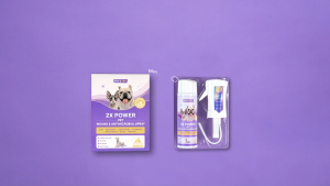 HICC PET (Formerly 2X Power Pet Spray) Skin & Coat Cleansing Spray Hot Spot Care Skin Scratching for All Pet 290ml