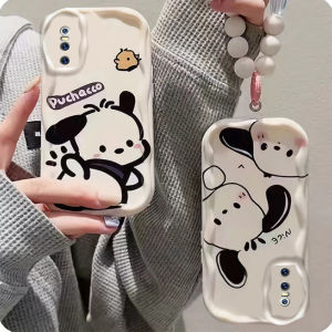 Applicable to Vivos1pro Series Phone Case Cute Pacha Dog New Arrival S1 Super Cute V1831a Cartoon Silicone Men and Women Fashion V1832a Bracelet Stylish Airbag Anti-Fall Shell Student Girlfriends Creative