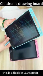 8.5/12 Inch Digital Drawing Writing Board Portable Electronic Write Pad Art Painting Tool Kids Toys LCD Writing Tablet Children Magic Blackboard