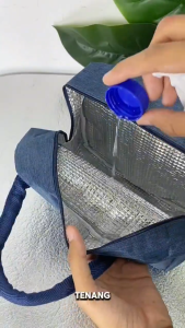 FOODI Tas Bekal Lunch Cooler Bag Box Makanan Alumunium Kotak Makan Anak - Kantong Makanan