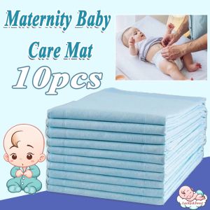 10PCS Adult Diaper Disposable Pads Waterproof Cushions Foldable Nappies Diapers Nursing Urine Pad