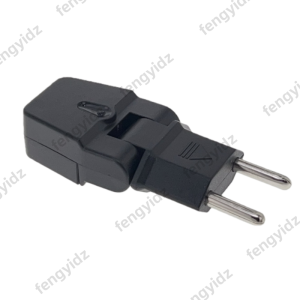 180° Rotating EU Plug Adapter Rewireable Schuko Electeic Socket Euro Connector For Power Extension Cable