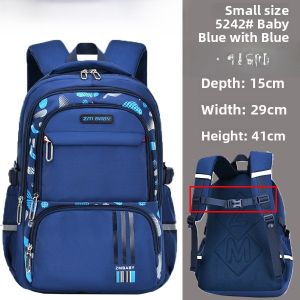Large Capacity Boys Backpack for Elementary School Students Grade Four Five Six Boys School Bag Waterproof Shoulder Bag for Teens