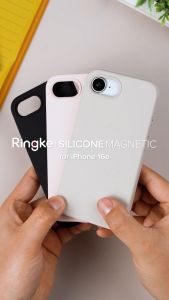 Ringke Silicone Magnetic Case for Apple iPhone 16e