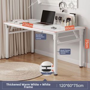 Folding Study Desk Minimalist