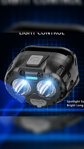 ไฟฉายคาดศีรษะ LED ไฟฉายคาดหัว ไฟฉายคาดหัวแรงสูง กันน้ำ   ไฟฉายเดินป่า  ส่องสัตว์  แบบชาร์จไฟได้ Outdoors LED headlamp outdoor flashlight