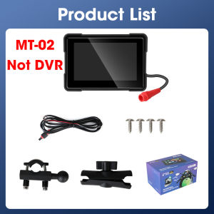Jansite 5" Motorcycle Radio IPS Screen Wireless Carplay Android auto IP67 Waterproof Bluetooth Multimedia Player Mirror Monitor