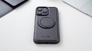 Ốp Lưng Điện Thoại Từ Tính Sạc Không Dây Cho iPhone 18 Pro Max 17 16 Plus 15 14 Với Khả Năng Xoay 360 Độ ° Giá Đỡ Xoay Có Khóa Vòng Bằng Da Giả