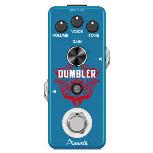 AMUZIK LEF-315 Guitar Dumbler Pedal Analog Dumbler Overdrive Pedals For Electric Guitar With Medium Distortion True Bypass