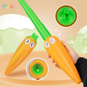 TEMI 3D Printed Sword Stretching Carrot Childrens Toy Internet Celebrity Stretching Sword Carrot Stick Sword Decompression Creative Toy Birthday Gift