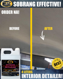 WiiZE CAR INTERIOR DETAILER for Interior Leather Rubber Plastic & Dashboards Protectant for Motorcycle and Car